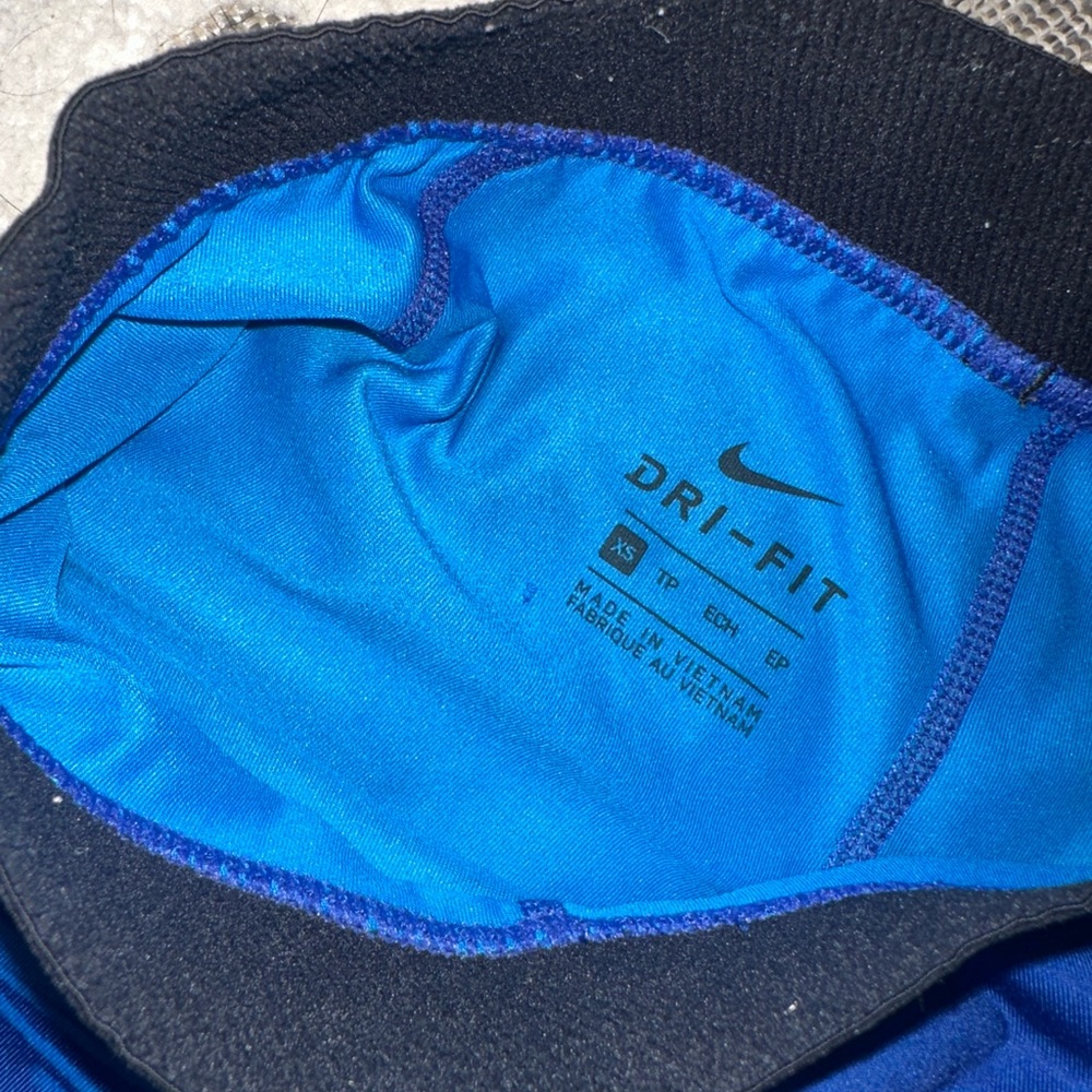 Nike Pro Dri-FIT Blue Athletic Shorts XS - Picture 3 of 4